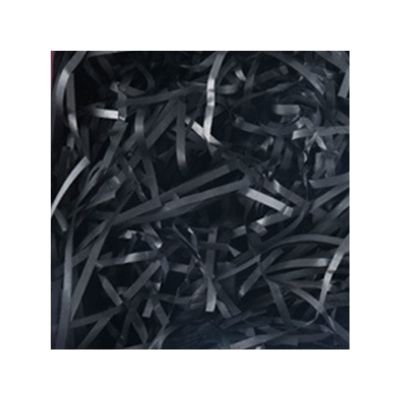 1 Bag Box Filling Material Attractive 50g Package Basket Filler Shredded Paper Useful Black