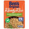 BEN'S ORIGINAL Ready Rice Whole Grain Medley Quinoa and Brown Flavored Rice, Easy Dinner Side, 8.5 oz Pouch (Pack of 12) view 3