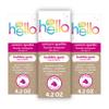 Hello Unicorn Sparkle Kids Toothpaste with Fluoride, Bubble Gum Toothpaste, 4.2 Oz Tube (Pack of 3) view 1