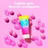 Hello Unicorn Sparkle Kids Toothpaste with Fluoride, Bubble Gum Toothpaste, 4.2 Oz Tube (Pack of 3) view 3
