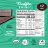 Alter Eco Mint Creme Truffle Thins, Chocolate Bar with Gooey Ganache Truffle Filling, Gluten-Free, Non-GMO Snacks, No Additives or Artificial Sweeteners, Fair Trade, Recyclable Packaging (12-Pack Mint Creme) view 2