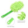 MECCANIXITY Microfiber Chenille Duster Washable Cleaning Brush Dusting Tool for Computer, Keyboard, Window, Furniture, Home, Kitchen, Office, Green, Pack of 2 view 4