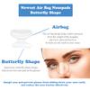 Air Bag Nosepads,Butterfly Shape,Adhesive Eyeglass Nose Pads Anti-Slip Nose Pads Comfortable Air Chamber Nose Pads for Eyeglasses Sunglasses Spectacles view 2