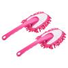 MECCANIXITY Microfiber Chenille Duster Washable Cleaning Brush Dusting Tool for Computer, Keyboard, Window, Furniture, Home, Kitchen, Office, Red, Pack of 2 view 1