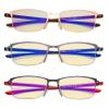 Eyekepper 3 Pack Ladies Computer Readers Semi-Rim Blue Light Blocking Reading Glasses Yellow Tinted +2.00 view 2