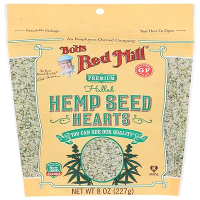 Bob's Red Mill Seeds Hmp Hrt, 8 Oz (Pack of 5)