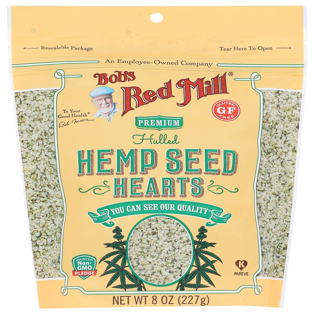 Bob's Red Mill Seeds Hmp Hrt, 8 Oz (Pack of 5)