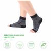 1 Pair Plantar Fasciitis Socks Foot Sleeves for Sport Arthritis Pain Relief Ankle Support Brace for Men Women Black view 2