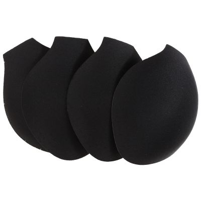 4pcs 's Panty Liner Swimwear Padded Smimming Trunks Pad Enlarge Cup FTM Stretcher Sports for Coaster Polyester (Polyester)