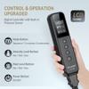 FIT KING Air Compression Leg Massager with Heat and Compression for Circulation and Pain Relief, Full Leg & Foot Massager for Swelling Edema RLS with Pressure Sensor LCD Display for Dad Mom Wife view 4