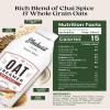 Elmhurst 1925 Chai Spice Oat Creamer - 16 Ounce (Pack of 6) Dairy-Free, Vegan, Kosher, Low Sugar, Shelf Stable Creamer Made with Oat Grains & Chai Spice for Healthier, Simpler Plant Based Alternatives view 2
