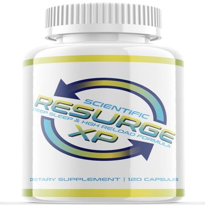 Alpha Pure Scientific Resurge Advanced Deep Sleep #1 Sleeping Melatonin Aid Formula 120 Capsules Xp Non Habit Forming Natural