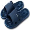HQSLPS Massage Slippers Acupressure Foot Open Toe Reflexology Sandals Relief Neuropathy Arthritis Plantar Foot Pain Plantar Fasciitis Slippers Women Men Indoor Non-Slip (8-8.5 Men, Blue) view 1