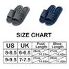 HQSLPS Massage Slippers Acupressure Foot Open Toe Reflexology Sandals Relief Neuropathy Arthritis Plantar Foot Pain Plantar Fasciitis Slippers Women Men Indoor Non-Slip (8-8.5 Men, Blue) view 4