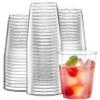PLASTICPRO Disposable Plastic Tumblers (Clear, 50) view 1