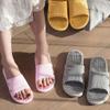 HQSLPS Massage Slippers Acupressure Foot Open Toe Reflexology Sandals Relief Neuropathy Arthritis Plantar Foot Pain Plantar Fasciitis Slippers Women Men Indoor Non-Slip(Size:8-8.5,Color:Gray) view 3