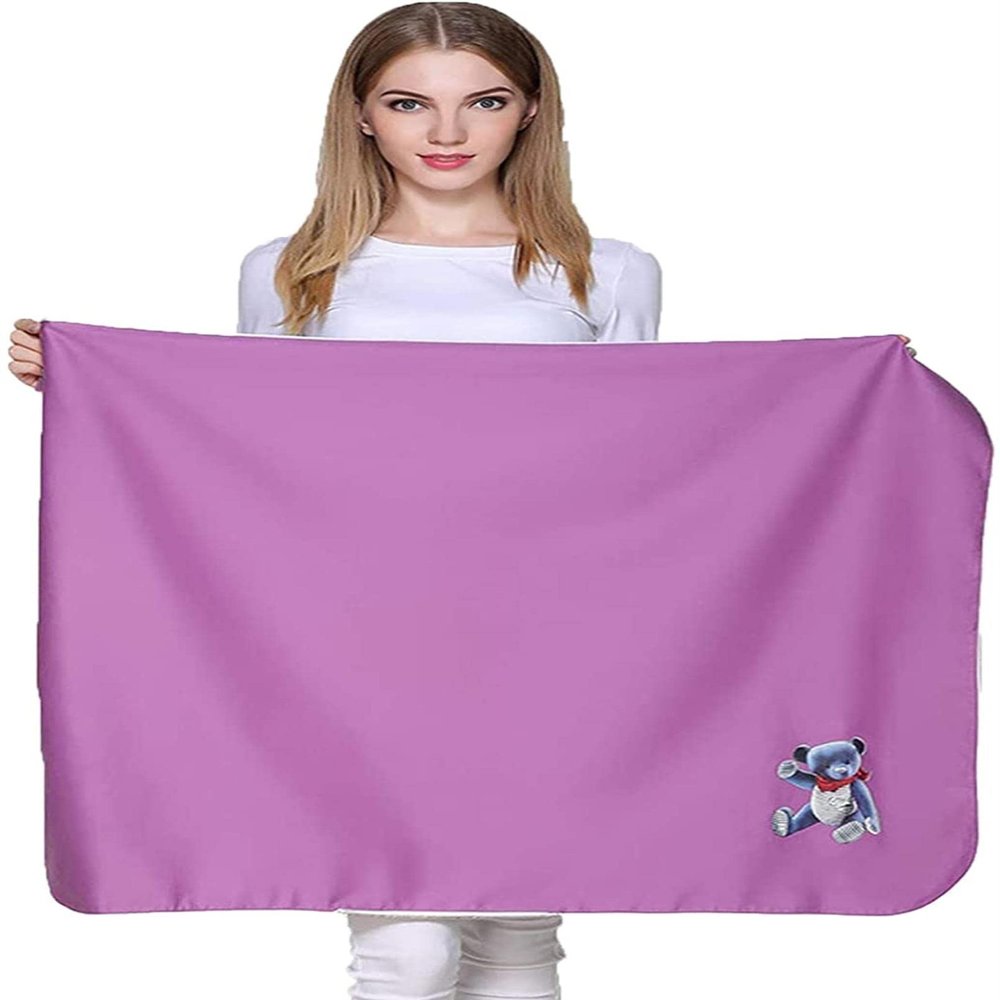 KFJZGZZ EMF Fabric Maternity Clothing,Three-Layer Detachable Anti-Radiation Blanket Radiation Protection Suit for Pregnant Women Protect The Body from Radiation Injury,Pink-Doublelayer