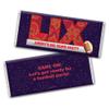 24ct Personalized Football Party Big Game Party Favors Candy Chocolate Bars (24 Pack) - No Assembly Required view 1