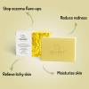 CellRen Eczema Soap Bar. Natural Relief for Eczema. Safe For Adults, Kids, and Babies. Extra Skin-Calming Formula. 4oz view 2