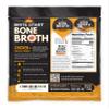 Brite Start Bone Broth - Chicken + Ginger & Turmeric - 4 Count - Keto Friendly Concentrate with 16g Collagen, 20g Paleo Protein - Made from Free Range Chicken Bones - Single Serve Packets view 2