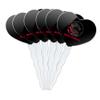 Mortal Kombat X Splatter Logo Heart Love Cupcake Picks Toppers Decoration Set of 6 view 1