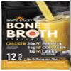 Brite Start Bone Broth - Chicken Bone Broth - 12 Count - Keto Friendly Concentrate Packed with 16g Collagen, 20g Paleo Protein - Made from Free Range Chicken Bones - Single Serve Packets view 1