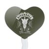 Lord of the Rings Rivendell Heart Love Cupcake Picks Toppers Decoration Set of 6 view 2