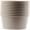 [250 Pack] 8 oz Disposable White Paper Soup Containers with Plastic Lids - Paper Ice Cream Cups - Dessert Bowls , Frozen Yogurt Cups - Food Storage Containers, Microwavable and Freezer Safe Take Out view 3