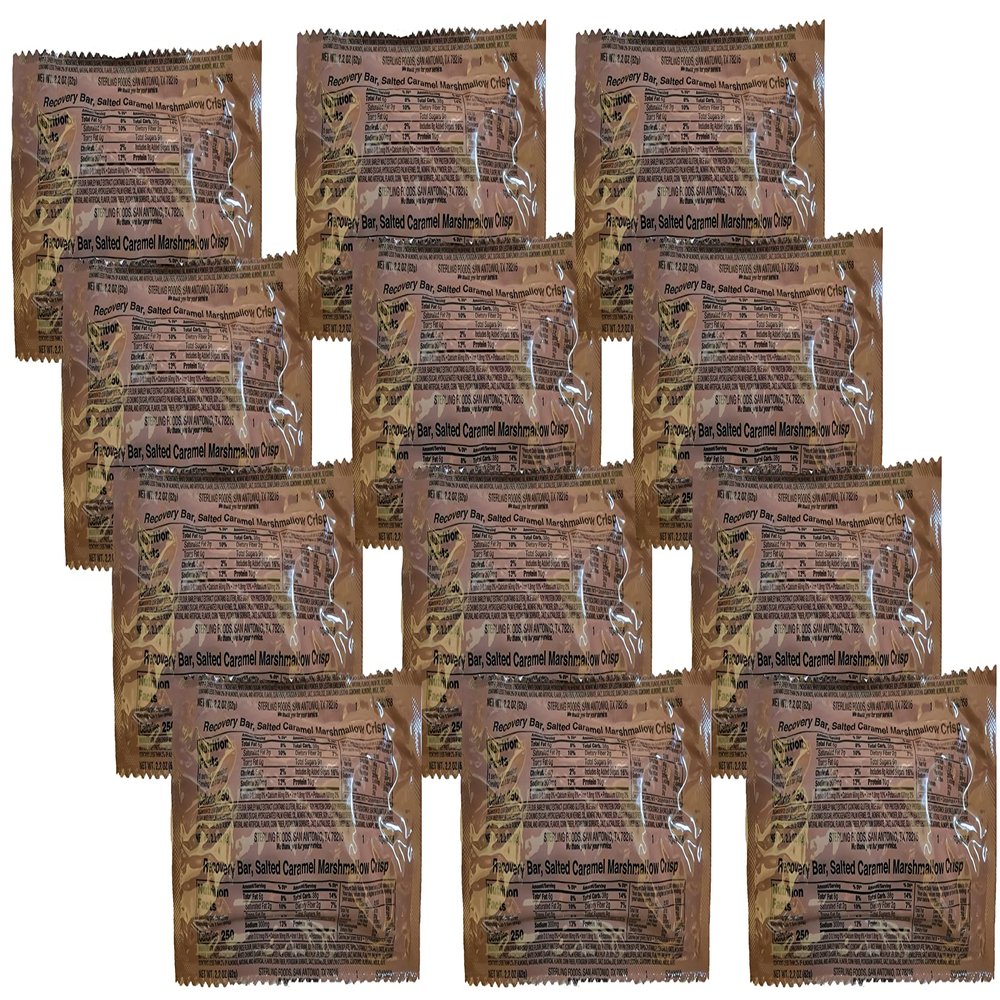 Salted Caramel Marshmallow Crisp, Recovery Bar / 6, 9 or 12 pack options! (6)