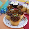 Scooby-Doo Headshot Heart Love Cupcake Picks Toppers Decoration Set of 6 view 4