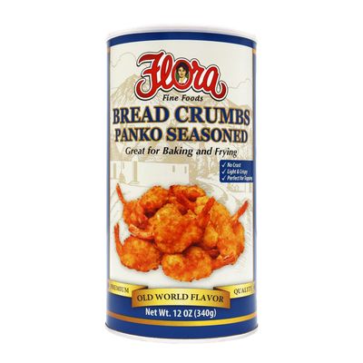 Flora Foods Bread Crumbs Panko Seasoned BreadCrumbs to bread Chicken, Fish, Meat or Vegetables
