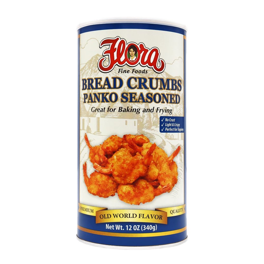 Flora Foods Bread Crumbs Panko Seasoned BreadCrumbs to bread Chicken, Fish, Meat or Vegetables