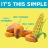 LOVE CORN: Salt & Vinegar | Crunchy Corn - Gluten-Free - Plant based & Vegan - Healthy Snack - Low Sugar - Non GMO - (Box of 6 bags, 4oz each) view 3