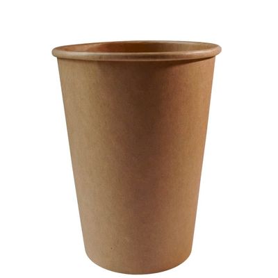 Disposable Kraft Paper Soup Containers - Brown Paper Ice Cream Cups - Disposable Dessert Bowls, Frozen Yogurt Cups - Food Storage Containers, Microwavable and Freezer Safe Take Out (32oz, 500 Count)