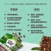 Alter Eco Dark Chocolate Granola, Healthy, Organic Breakfast & Snack, Naturally Sweetened with Fruit, Vegan, No Artificial Sugars or Additives, Regeneratively-Farmed Oats (Dark Chocolate - 3 Pack) view 4