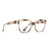 DIFF Ava 2.5 Reading Glasses | Blue Light Blocking Oversized Readers | Cream Tortoise view 4