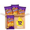 Takis Habanero Fury Kettlez 12 ct, 8 oz Sharing Size Case, Habanero Flavored Hot Spicy Kettle-Cooked Potato Chips view 1
