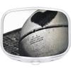 Basketball Heart Love Rectangle Pill Box Medicine and Vitamin Dispenser view 1