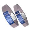 Divoti Custom Engraved Medical Alert ID Band, Double-Sided Emergency Contact Silicone WristbandICE Info, Phone Unlock Code&Allergy Note, Personalized Safety Alert -PVD Blue/Pale Pink Rose/13 view 1
