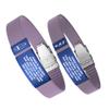 Divoti Custom Engraved Medical Alert ID Band, Double-Sided Emergency Contact Silicone WristbandICE Info, Phone Unlock Code&Allergy Note, Personalized Safety Alert -PVD Blue/Purple Rose/13 view 1