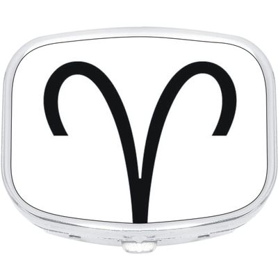 Aries Rectangle Pill Box Medicine Vitamin Pill Box