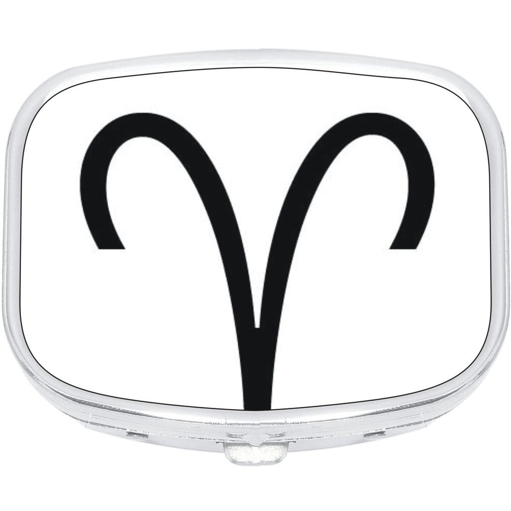 Aries Rectangle Pill Box Medicine Vitamin Pill Box