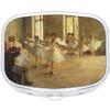 Ballerinas Rectangle Pill Box Medicine and Vitamin Dispenser view 1
