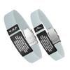 Divoti Custom Engraved Medical Alert ID Band, Double-Sided Emergency Contact Silicone WristbandICE Info, Phone Unlock Code&Allergy Note, Personalized Safety Alert -PVD Black/Dark Glow Aqua/13 view 1
