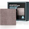 EVERLIT AG Silver Calcium Alginate Wound Dressing | Absorbent Non-Stick Sterile Dressing Pad | Gentle Hemostatic Gauze with Natural Gelling Fiber for Wound Care (4" x 4" | Pack of 10) view 1