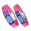 Divoti Custom Engraved Medical Alert ID Band, Double-Sided Emergency Contact Silicone WristbandICE Info, Phone Unlock Code&Allergy Note, Personalized Safety Alert -PVD Blue/Vivid Pink/13 view 1