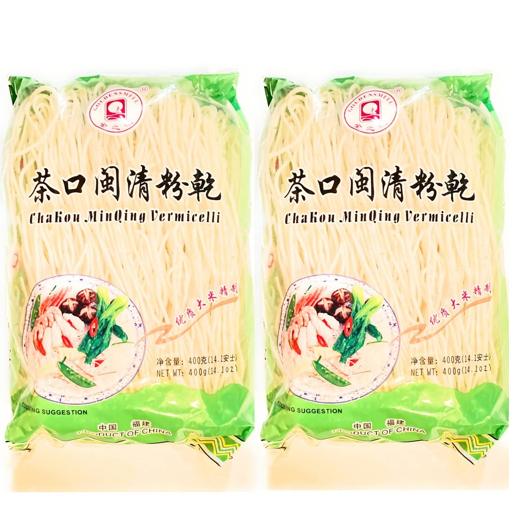 2 Pack Chakou Min Qing Vermicelli (14.1 Oz Each Pack)