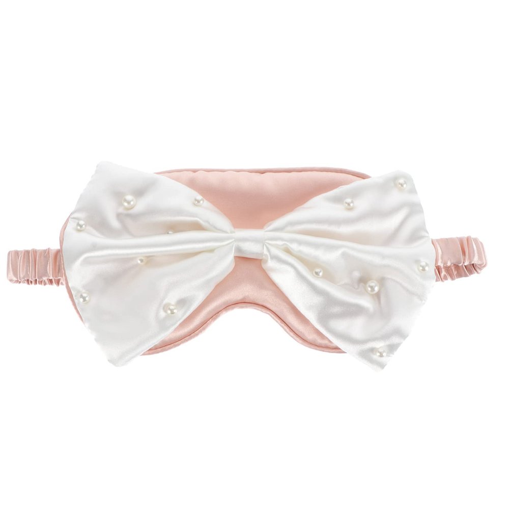 Beaupretty Bow Eye Patch Lightweight Eye Cover for Sleep Travel Relaxation for Women and Girls for Home Office Outdoor Use