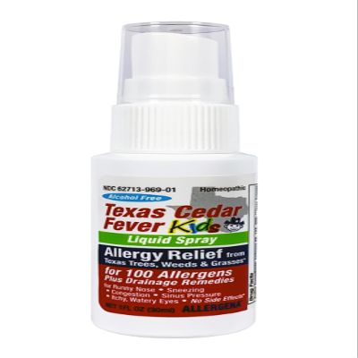 Allergena Texas Cedar Fever (1 Fl Ounce Spray, Kids)