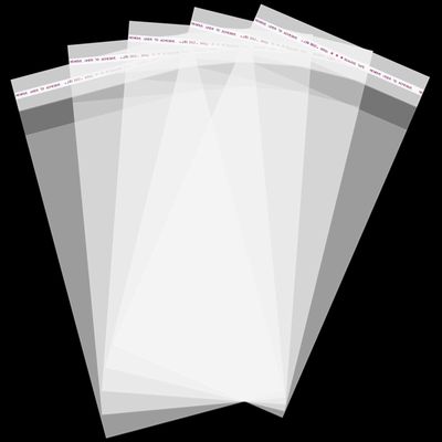 Aubeco Self Sealing Cellophane Bags Self Adhesive, 3x5 Inches 240pcs Clear Resealable Cellophane Bags for Packaging Cookies, Party Favors, Products, Candy